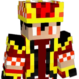 iElementalKing Minecraft avatar bust