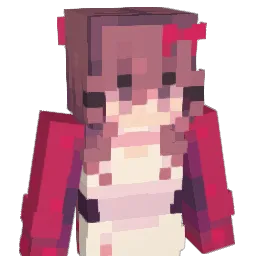 iHrtNako Minecraft avatar bust