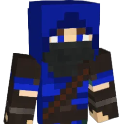 iKingBlue Minecraft avatar bust