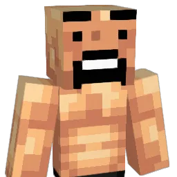 iRec Minecraft avatar bust