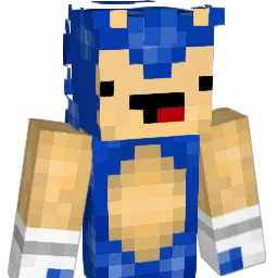 iSonicFX Minecraft avatar bust