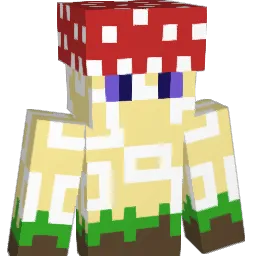 iamushroom Minecraft avatar bust
