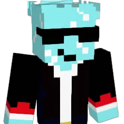ice_man_01 Minecraft avatar bust