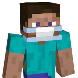 icecuberube Minecraft avatar bust