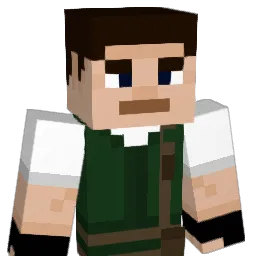idioat Minecraft avatar bust