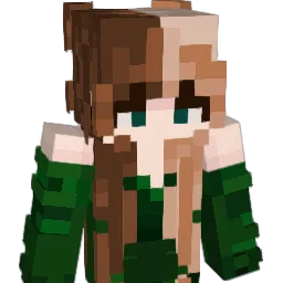 idiotinabag Minecraft avatar bust