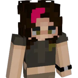 idiotisk Minecraft avatar bust