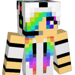 iheartPanda Minecraft avatar bust