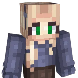 ihmisen Minecraft avatar bust