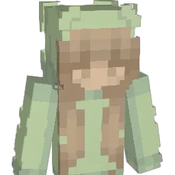 iiAshlee Minecraft avatar bust