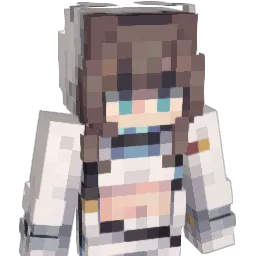ikutarian Minecraft avatar bust