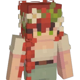 iliqueen Minecraft avatar bust
