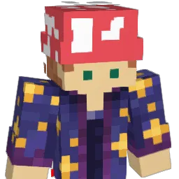 ilovefungus Minecraft avatar bust