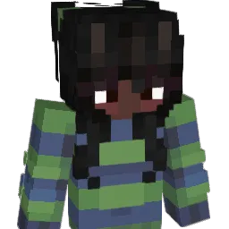 ilovem1na Minecraft avatar bust