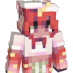 iloveyoukitten Minecraft avatar bust