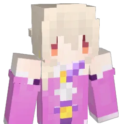 ilyasviel Minecraft avatar bust