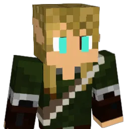 imbby Minecraft avatar bust