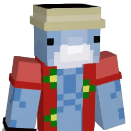 imnotadolphin Minecraft avatar bust