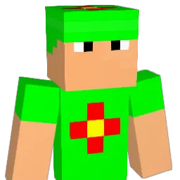 in3u Minecraft avatar bust