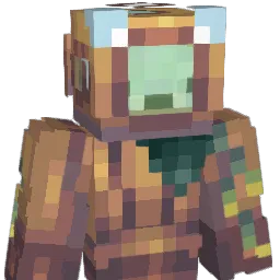 infern4 Minecraft avatar bust
