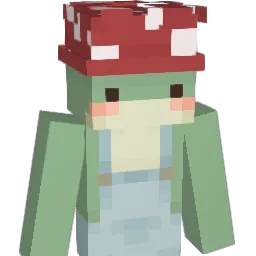 infinitymushroom Minecraft avatar bust