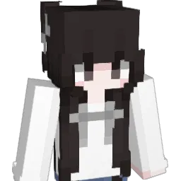 inginging Minecraft avatar bust