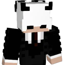 inkdark Minecraft avatar bust