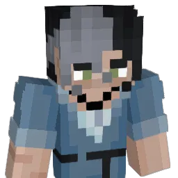 inkstears Minecraft avatar bust