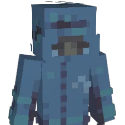 inlia Minecraft avatar bust