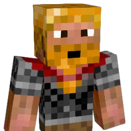invaderzim095 Minecraft avatar bust