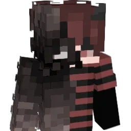 invertime Minecraft avatar bust