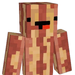 invisiblq Minecraft avatar bust