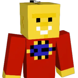io1n Minecraft avatar bust