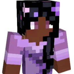 itsViolette Minecraft avatar bust