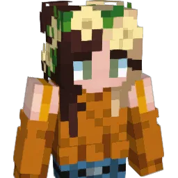 izzyfaewulf Minecraft avatar bust