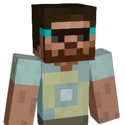 j0hn33y Minecraft avatar bust