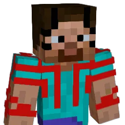 jackybooboo Minecraft avatar bust