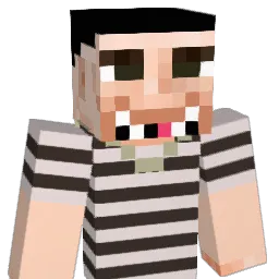 jaguarul Minecraft avatar bust