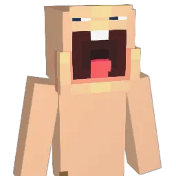 jakietron Minecraft avatar bust