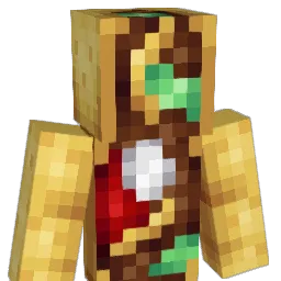 jamminyaman Minecraft avatar bust