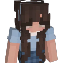 jariely Minecraft avatar bust