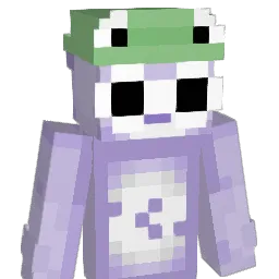 jawnering Minecraft avatar bust