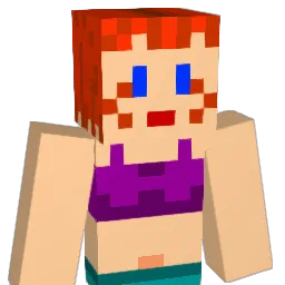 jellybeanjade Minecraft avatar bust