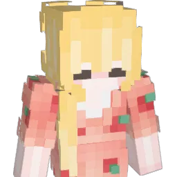 jennayowo Minecraft avatar bust
