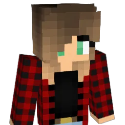jente12 Minecraft avatar bust