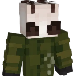 jestermisha Minecraft avatar bust