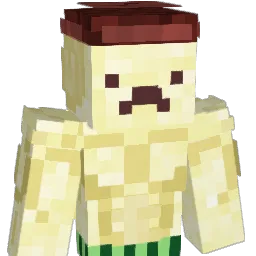jibbersonman Minecraft avatar bust
