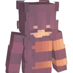 jitterr Minecraft avatar bust