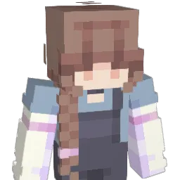 jiyeong Minecraft avatar bust