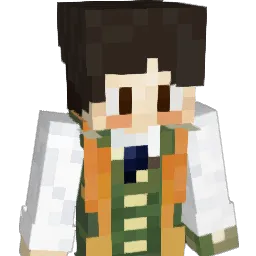 johnnySuh Minecraft avatar bust